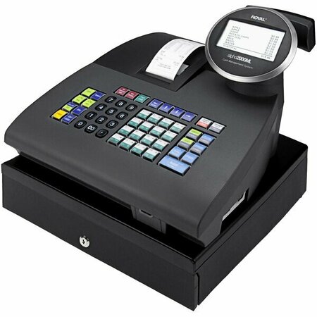 ROYAL CONSUMER INFORMATION Royal Alpha Cash Register with Thermal Printer and Full Size Cash Drawer 1052000ML